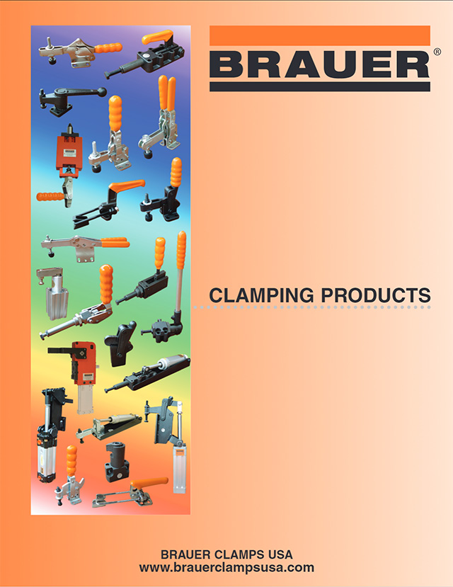 Cover of the Brauer Clamping Products catalog