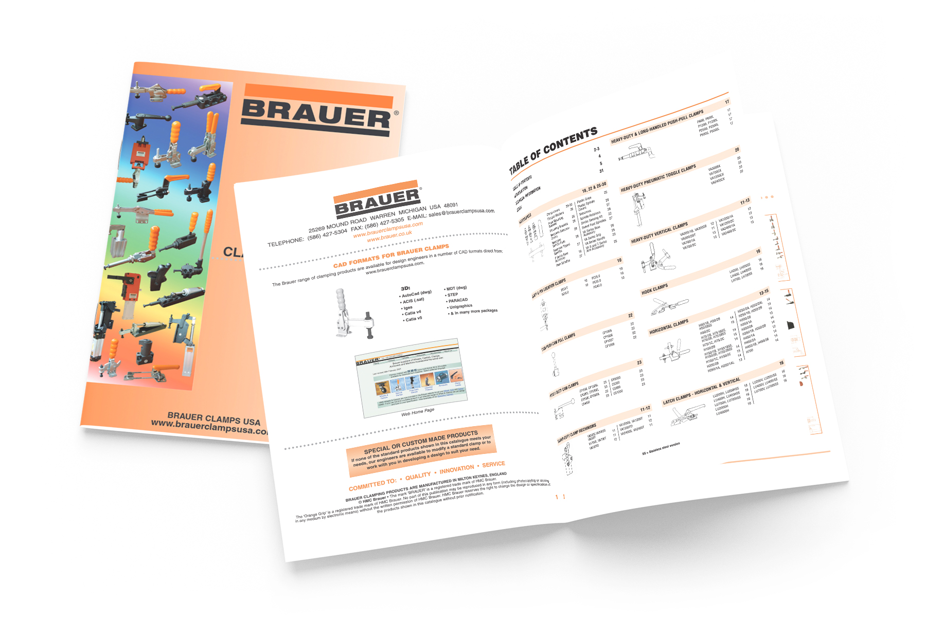 Brauer Catalog Mockup